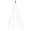 gresonic 100/200/300/400 LED lichtbundel 1 m / 2 m zilverdraad Mirco lichtketting op stroom decoratie voor binnen en…