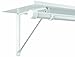 Closet Pro RP-0044-BWT Light Duty 11 in. Shelf And Rod Bracket, White