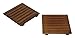Mountain Woods Square Acacia Hardwood Trivet/Cooling Rack, 2 Piece, 7 X 7 X 1.5, BROWN