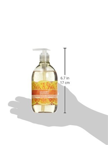 Seventh Generation Hand Wash, Mandarin Orange & Grapefruit , 12 Fl Oz, (Pack of 8)