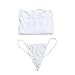 ZANZEA Women's Sexy Lingerie Lace Chemises Sleepwear Full Slips Nightgown Teddy Mini Babydoll G-String
