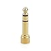 CableCreation 1/4'' to 1/8'' Headphone Audio Adapter, 6.35mm to 3.5mm Male to Female TRS Stereo Jack, Gold Plated Audio Jack Convertor for Cellphone,Speaker,Mic,iPod,Receiver,Guitar, Digital Piano