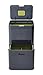 Joseph Joseph Intelligent Waste Totem Kitchen Trash Can and Recycle Bin Unit, 13 gallon / 48 liter, Graphite