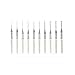 SHINA 10x 0.3mm to 1.2mm Carbide PCB Dremel Jewelry CNC Engraving Drill Bits Set, 10Pcs PCB Print Circuit Board Carbide Micro Drill Bits 0.3mm to 1.2 mm