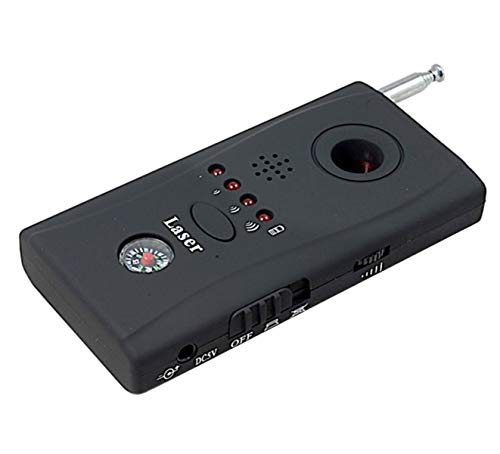 Wireless Spy Camera Bug Scanner Sweeper Detector and Spy Hidden Camera Lens Finder