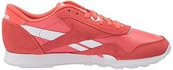Reebok Women's Classic Nylon Sneaker, semi Orange