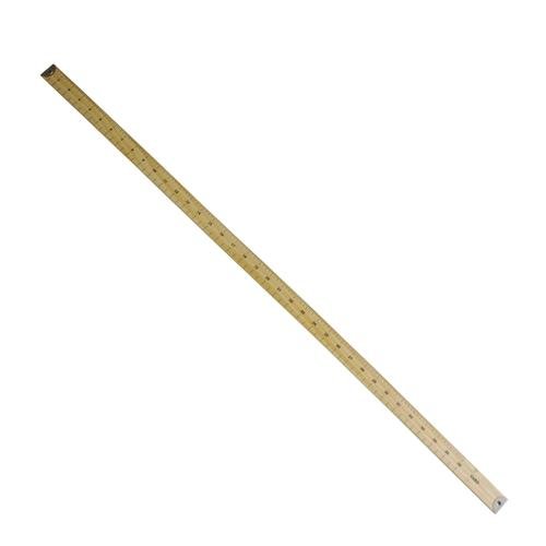 Buy Jakar Laminated Wooden Meter Yard Stick Metal Tipped Haberdashery