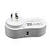 Smart Wifi Outlet, Fsmart Two Pack Wireless Plug Hub Free Socket Switch App Remote Control Compatible Amazon Alexa