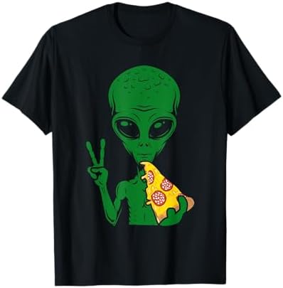 Amazon.com: Green Alien Head T-Shirt funny novelty cool 90s aliens