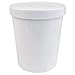 UNIQ [25Count] 32 oz Freezer Containers and Lids - With Non-vented Lids to Prevent Freezer Burn - Premium Heavy Duty Quart Ice Cream Containers Frozen Dessert Supplies