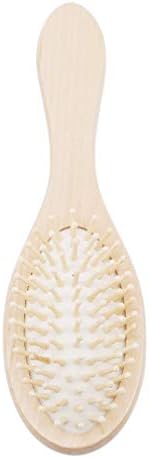 Pinhan Airbag Massage Wooden Comb Hairbrush Hair Brush Natural Wooden larger Handle for men women kids,White skin + wooden needle