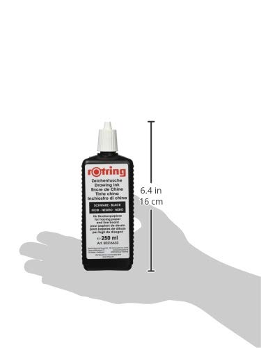 Inchiostro Liquido ROtring Isograph Nero - 2 Bottiglie Da 23 Ml Per Penne Tecniche - Foto 11