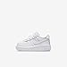 Nike Toddlers Force 1 (TD) White/White/White Basketball Shoe 8 Infants US