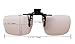 Eyekepper Flip-up Clip-on Computer Glasses Anti Glare,Anti Blue Rays Reading Glasses Readers +1.25