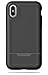 iPhone Xs MAX Case (2018) - Encased Heavy Duty Protective Military Grade Armor Protection w/Full Body Shock Resistant TPU (2018 Rebel Black)