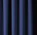 Amazon Basics Room Darkening Blackout Window Curtain with Rod Pocket and Tie Back, 52 x 84 Inches, Navy Blue - Set of 2