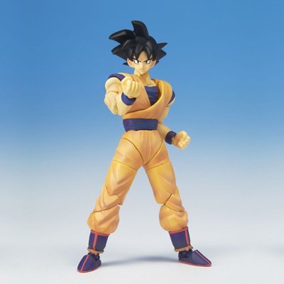 Dragonball Z BanDai Hybrid Action Mega Articulated 4 Inch Action Figure Goku