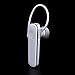 Bluetooth Headset, Perman Build in Mic Wireless Bluetooth Earphone Handsfree Headset in Ear Earbud for Smartphone Pairing All Bluetooth Enabled Devices (White )