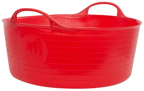 TUBTRUGS X-Small Shallow Tub, 5 L, Red