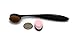 LittleBlack cosmetics 2 in 1 Oval Brush (Medium, Black) by LittleBlack cosmetics