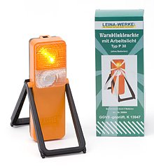 LEINA Warnblinkleuchte Typ P 30 mit Arbeitslicht
