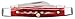 CASE XX WR Pocket Knife Small Stockman Pocket Worn Old Red Jig Bone Item #10305 - (6333 SS) - Length Closed: 2 5/8 Inches