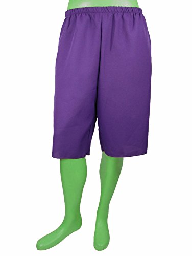 The Incredible Hulk Shorts Purple Adult