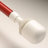 Ambutech Marshmallow Roller Tip - Hook Style Cane Tip - White