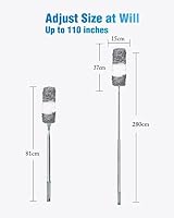ArobiaSB 2025 Upgraded Telescopic Microfiber Duster 110 in Pack of 2 view 3