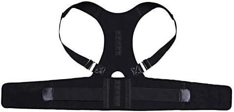 domiluoyoyo Posture Corrector, Support Back Shoulder Belt Invisible Magnetic Adjustable Belt Straps Braces for Children Adults