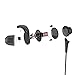 Vomach Stereo Headphones Earhook Headphones In Ear Earbuds for Running Wired Earphones with Mic Cable Clip Included Black