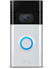 Ring Video Doorbell – newest generation, 2020 release – 1080p HD video, improved motion detection, easy installation – Satin Nickel