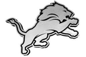 Team ProMark Detroit Lions NFL Silver Auto Emblem