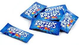 Razzles Fun Size Candy Gum - Individually Wrapped - 5 Pounds