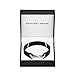 Geoffrey Beene Men's Leather and Stainless Steel Hook Closure Bracelet