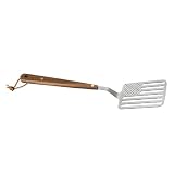 Areaware Star Spangled Spatula, Walnut Plus Steel