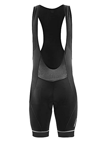 Craft Sportswear Men's Velo Bike and Cycling Fitted Bib Shorts, Black, Small