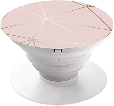 Phone Socket,Pop Grip for Phones and Tables Pack-rose gold white