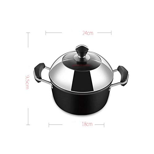 XLEVE Casserole Stockpot Nonstick Cookware Set, Induction and Oven Safe