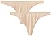 Pact Women's Organic Cotton Thong Panties (2-Pack)