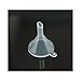 24 Pcs Mirenlife Mini Plastic Funnels for Essential Oils,Small Samples of Perfume Liquid Emulsion,Sand Art