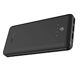 Portable Charger Gatcepot 24000mAh Power Bank 5.8A Output 3-Port (Dual Input 5A, Micro and USB C) External Battery Fast Charger Compatible with Samsung Galaxy Android Devices and More (Black)