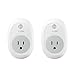 Kasa Smart Wifi Plug by TP-Link (2-Pack) - Reliable Wifi Connection, No Hub Required, Works with Alexa Echo & Google Assistant (HS100 KIT)