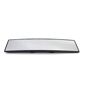 JZK Espejo retrovisor Coche 300 mm Gran Angular Curva Amplia Curva