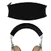 Geekria Flex Fabric Headband Cover Compatible with Parrot Zik 3, Zik 2.0, Zik Wireless Noise Cancelling Headphones, Replacement Repair Part, Sweat Cover, Easy DIY Installation (Black)