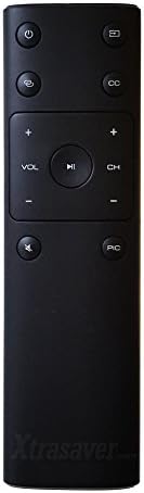 Xtrasaver Replacement Remote Control for Vizio XRT132 for HDTV 4K LED TVs Fit for P50-C1, P55-C1, P65-C1, P75-C1, M50-D1, M55-D0, M60-C3