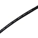 uxcell 6M Length 4mm Diameter Black Polyolefin Heat Shrinking Tube Tubing