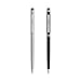 amPen Stylus - Hybrid 2-in-1 Touchscreen Stylus and Ink Pen (2-Pack, Black and Brushed Aluminum)