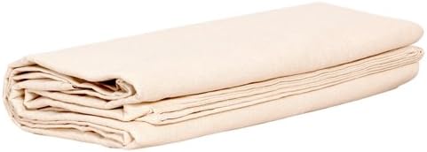 12 x 9 All Purpose Canvas Cotton Drop Cloth | Absorbs Paint Scatter | 8 oz - Anoma Tuff