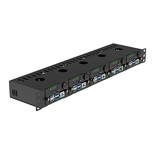 UCTRONICS Complete Ultimate Raspberry Pi Rack Mount Enclosure with PoE